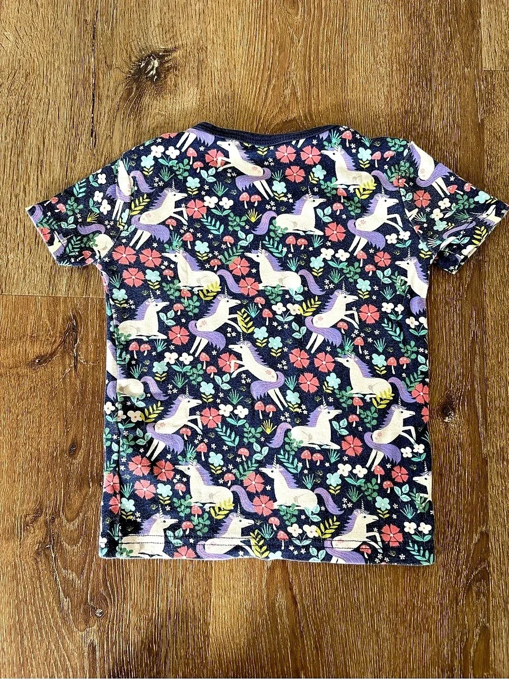 Janie and Jack Unicorn Pajama Set in Navy Sz: 4| Fall, Season Transition